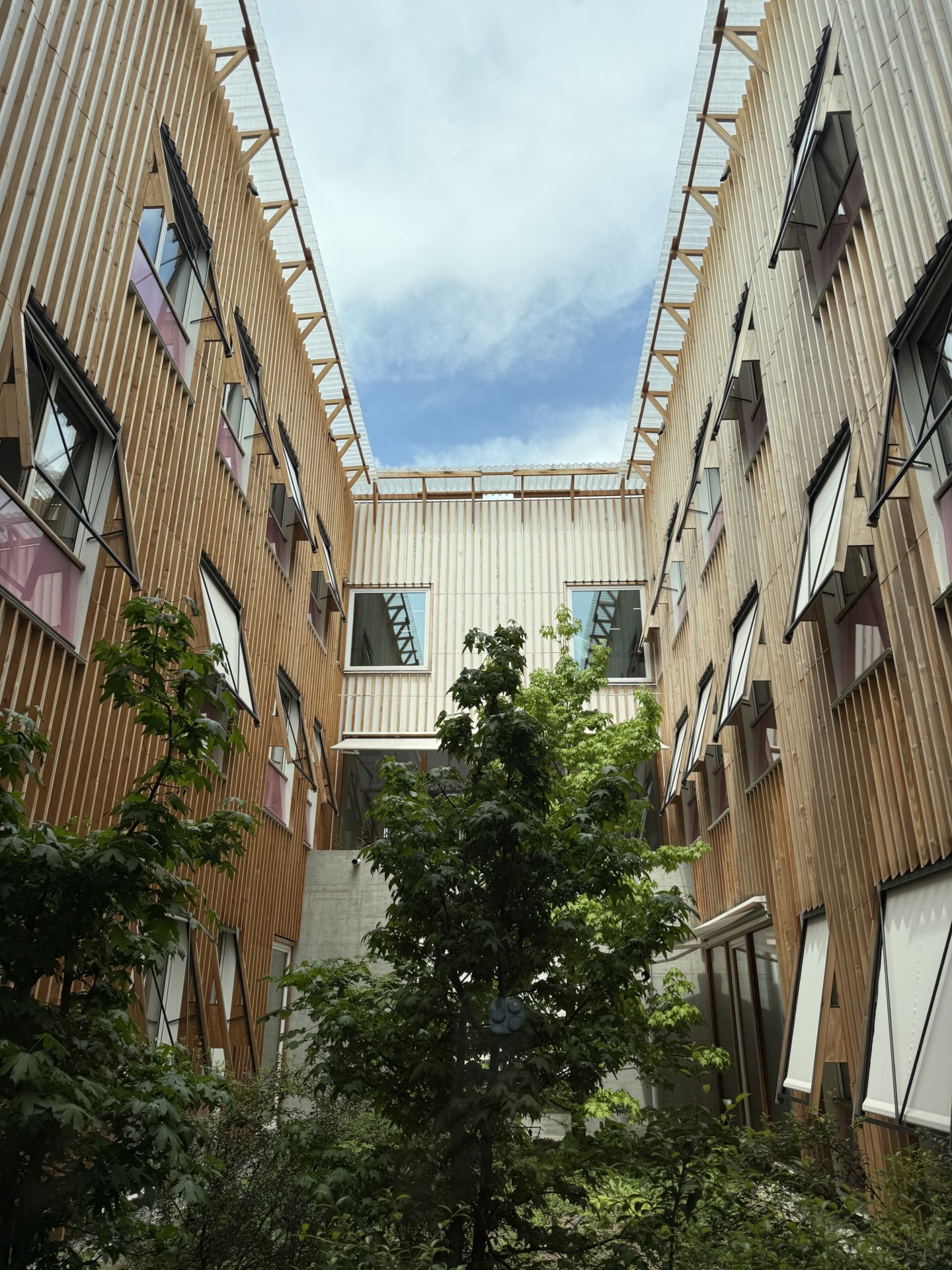 Innenhof im Kinderspitral Zürich